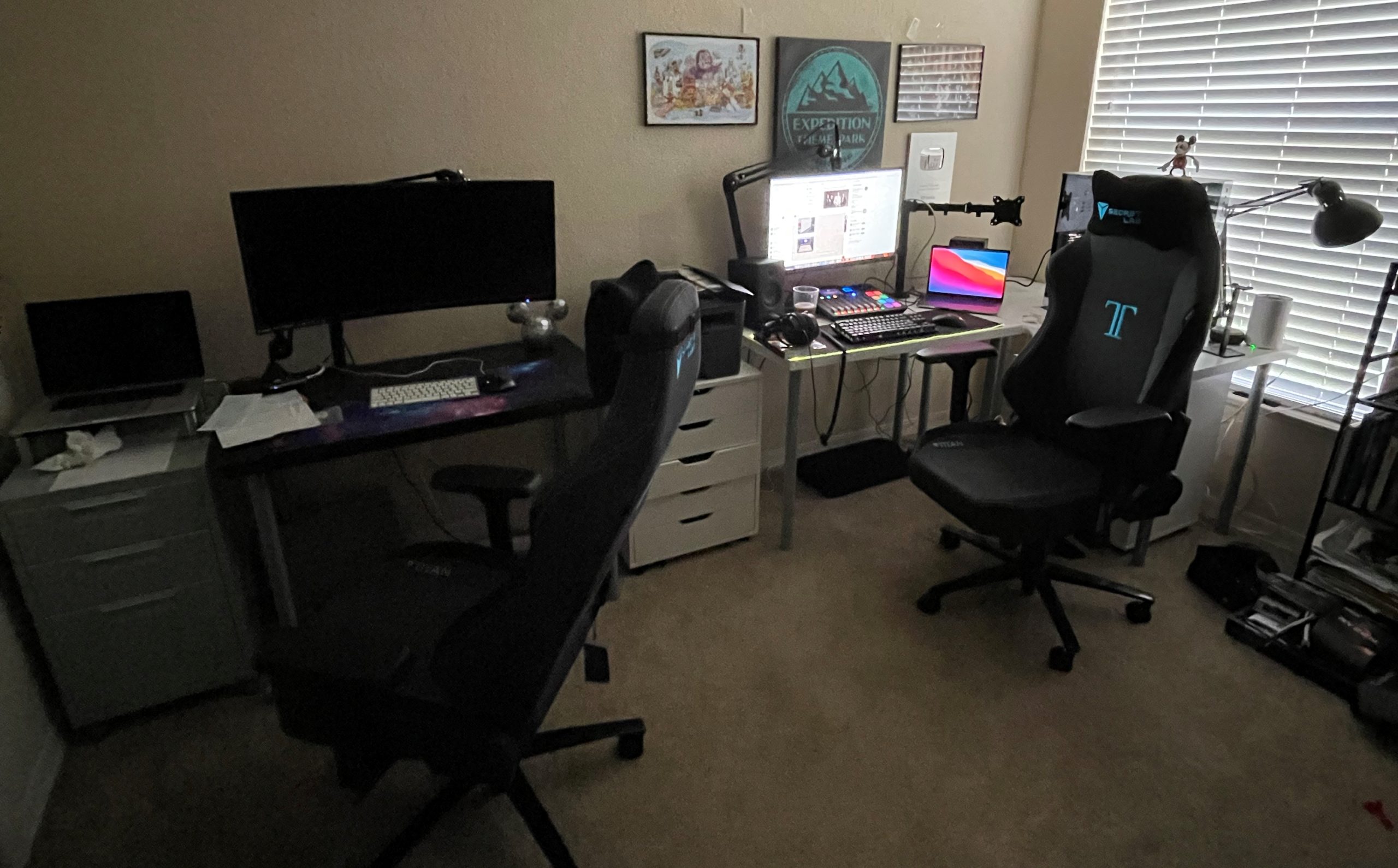Building a couples editing & gaming Desk: Making the Expedition